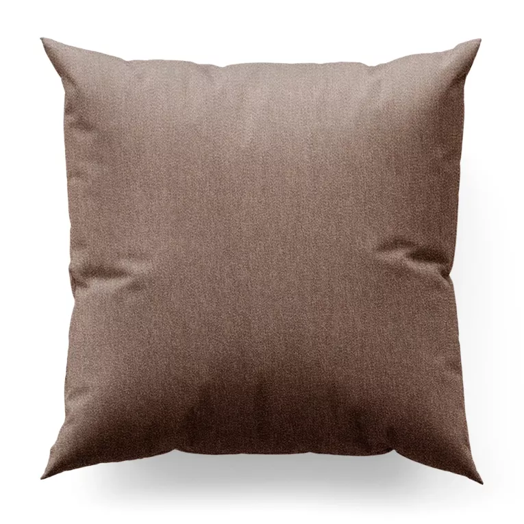 Poszewka na wymiar wrzosowa z tkaniny strukturalnej z delikatnym połyskiem