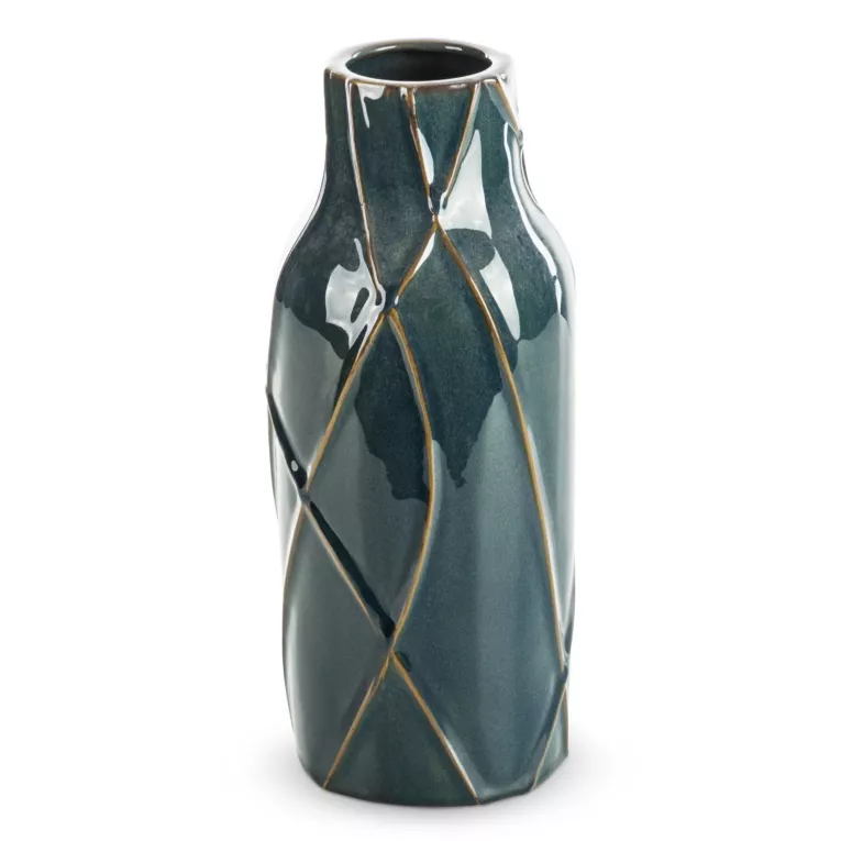 Wazon ceramiczny TEO z nowoczesnym wypukłym wzorem