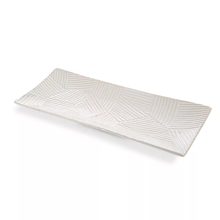 Patera dekoracyjna ROMINA z wytłaczanym wzorem