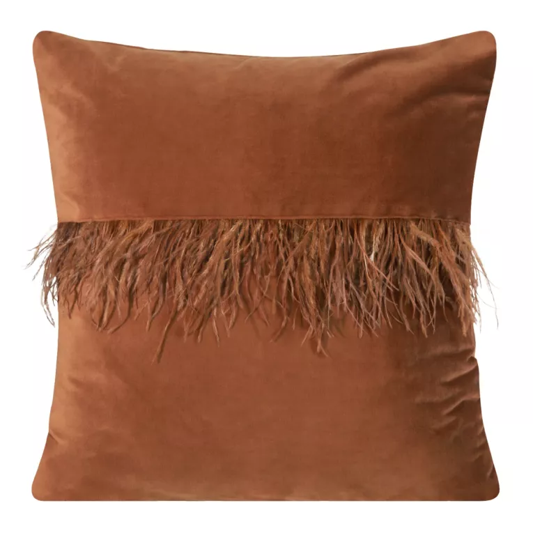 Poszewka dekoracyjna FINESSE z welwetu z aplikacją