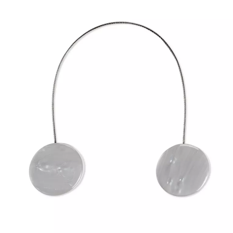 Zestaw 2 sztuk upinaczy do zasłon dekoracyjnych z magnesem