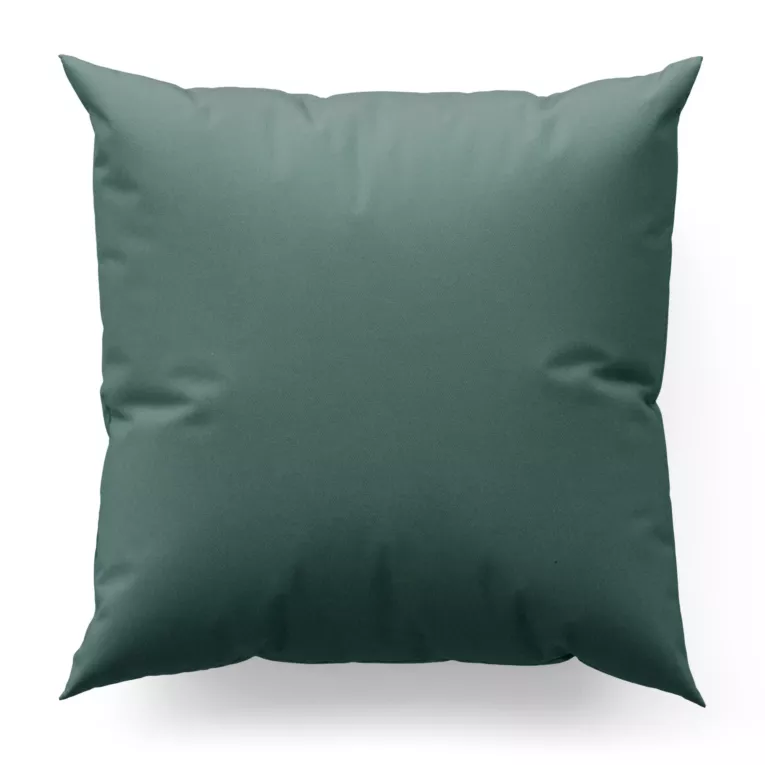 Poszewka szyta morska z gładkiej zaciemniającej tkaniny typu dimout