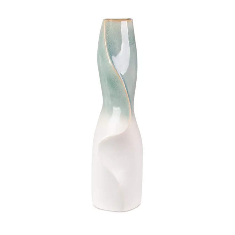 Wazon ceramiczny LIANA w stylu boho z efektem ombre