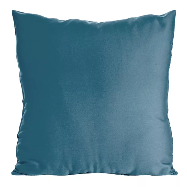 Poszewka na poduszkę 40x40 cm z satyny bawełnianej turkusowa NOVA