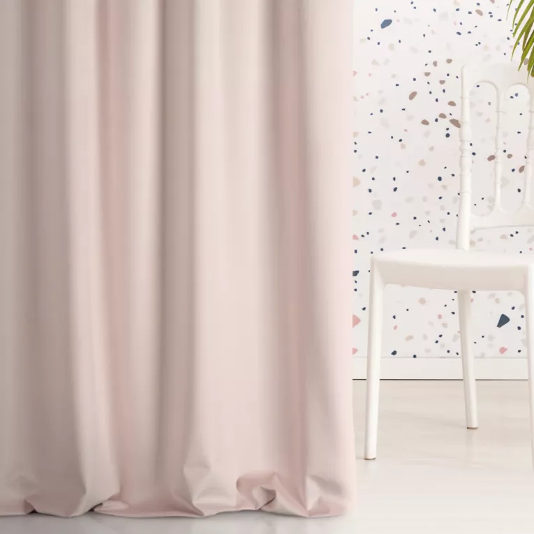 Tkanina zasłonowa, miękka, welwetowa o aksamitnej strukturze