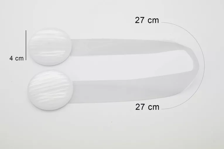 Zestaw 2 sztuk upinaczy do zasłon dekoracyjnych z magnesem