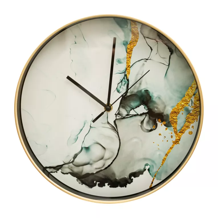 Dekoracyjny zegar ścienny w stylu nowoczesnym,  designerski wzór