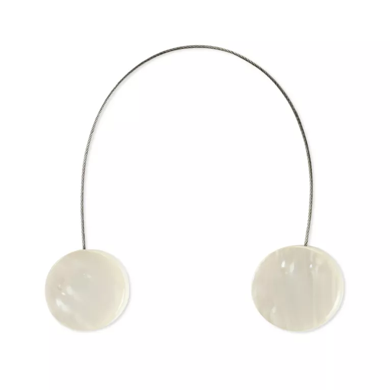 Zestaw 2 sztuk upinaczy do zasłon dekoracyjnych z magnesem