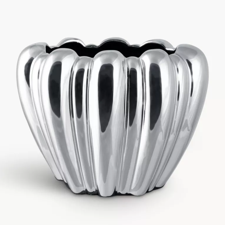 Wazon dekoracyjny ANTONIO o lśniącej powierzchni