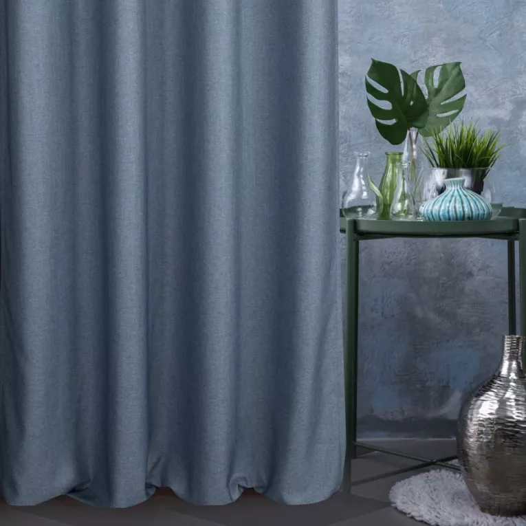 TERRA COLLECTION Zasłona PALERMO z miękkiej dwustronnej tkaniny o drobnym splocie