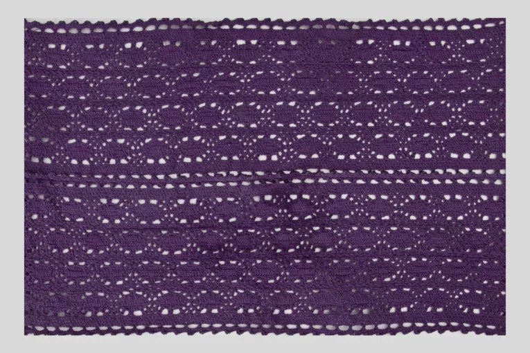 Dekoracyjna podkładka PRIMA z bawełny z ażurowym wzorem