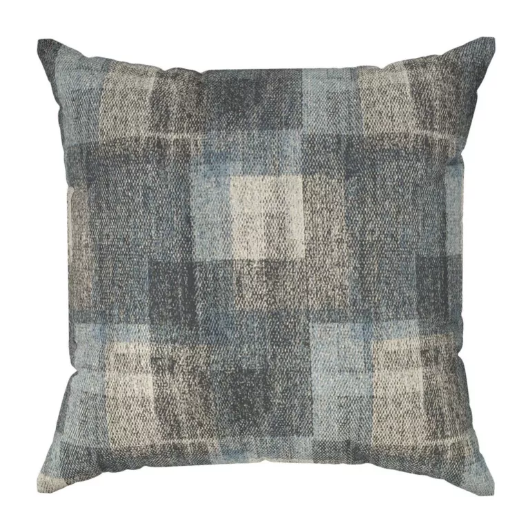 Poszewka szyta czarno złota z tkaniny w elegancki wzór przetykany błyszczącą nicią Italissima Eva Minge