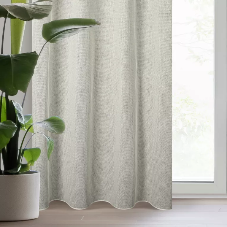 Firana naturalna z drobnej matowej siateczki 140x250 cm przelotka DARLA