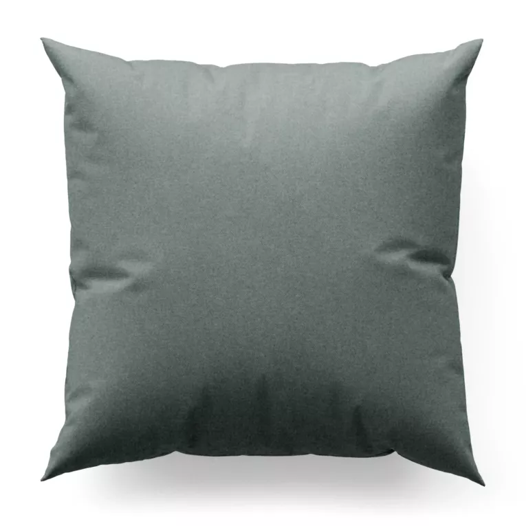 Poszewka szyta miętowa ze strukturalnej tkaniny typu blackout, zaciemniająca w 100%