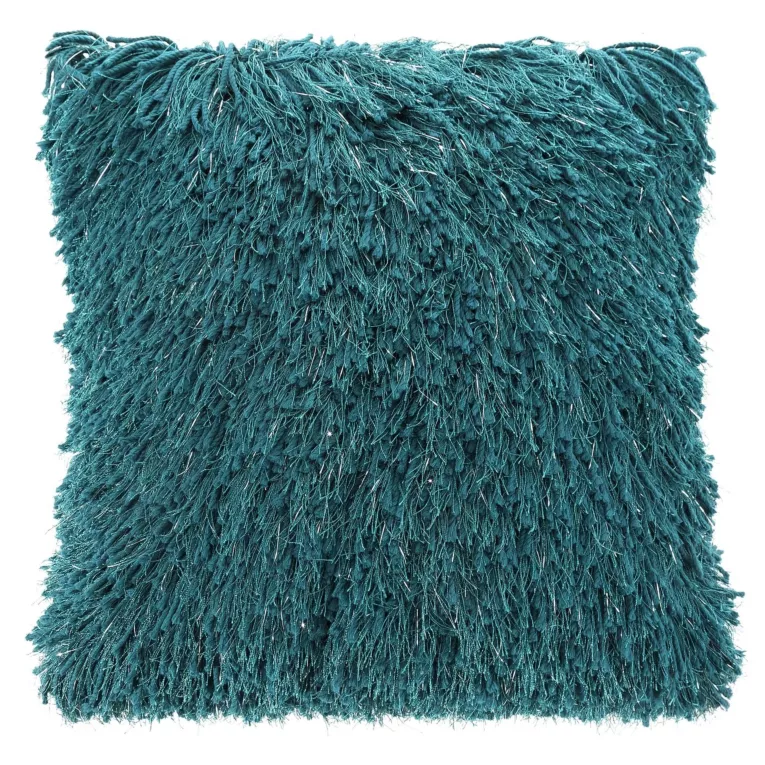 Poszewka CELIA z długim włosem z dodatkiem srebrnej nici