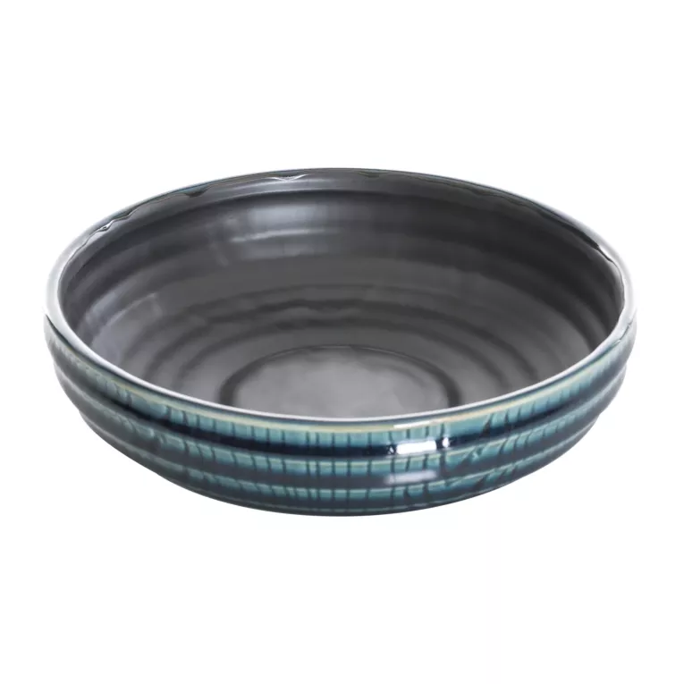 Misa ceramiczna AGALIA ze żłobieniami inspirowana strukturą drewna