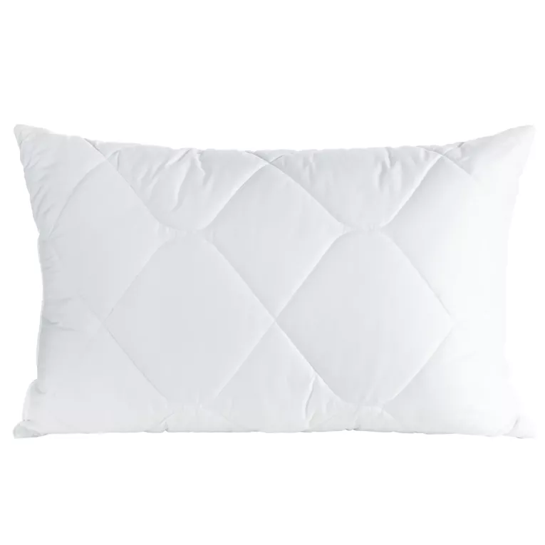 Poduszka 50 x 70 cm biała o właściwościach antyalergicznych SILVER