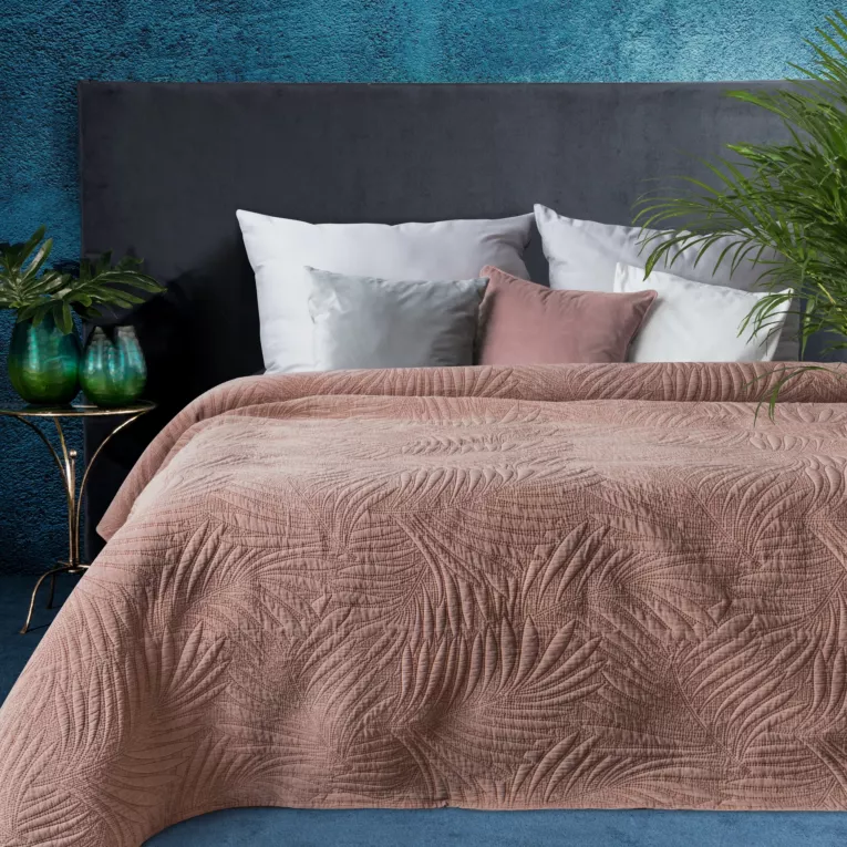 EUROFIRANY PREMIUM Narzuta STONE z tkaniny stonewashed pikowana metodą hot press