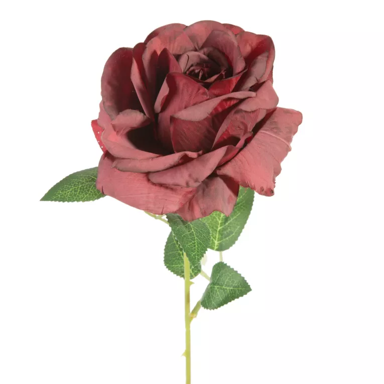 RÓŻA WIELKOKWIATOWA - Duży sztuczny kwiat do salonu