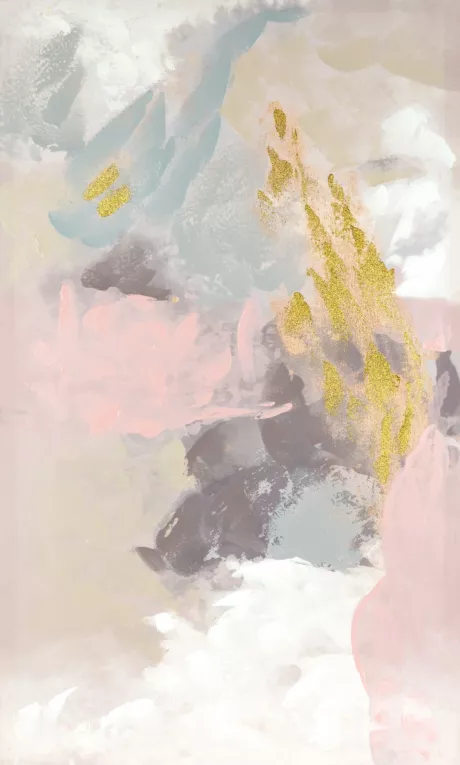 Obraz HEAVEN 1 abstrakcyjny, ręcznie malowany na płótnie