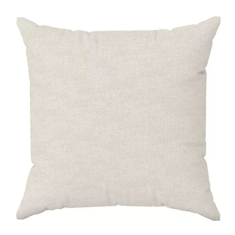 Poszewka szyta naturalna z tkaniny zaciemniającej typu dimout o naturalnym splocie, z efektem melanżu