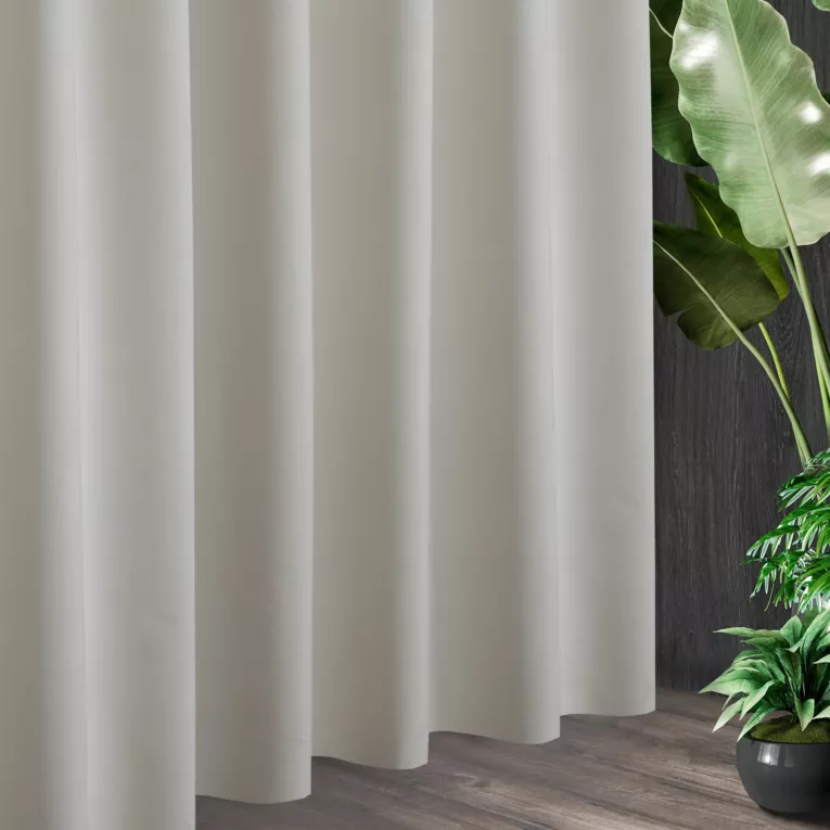 Tkanina zasłonowa  gładki, matowy welwet z kolekcji Eva Minge