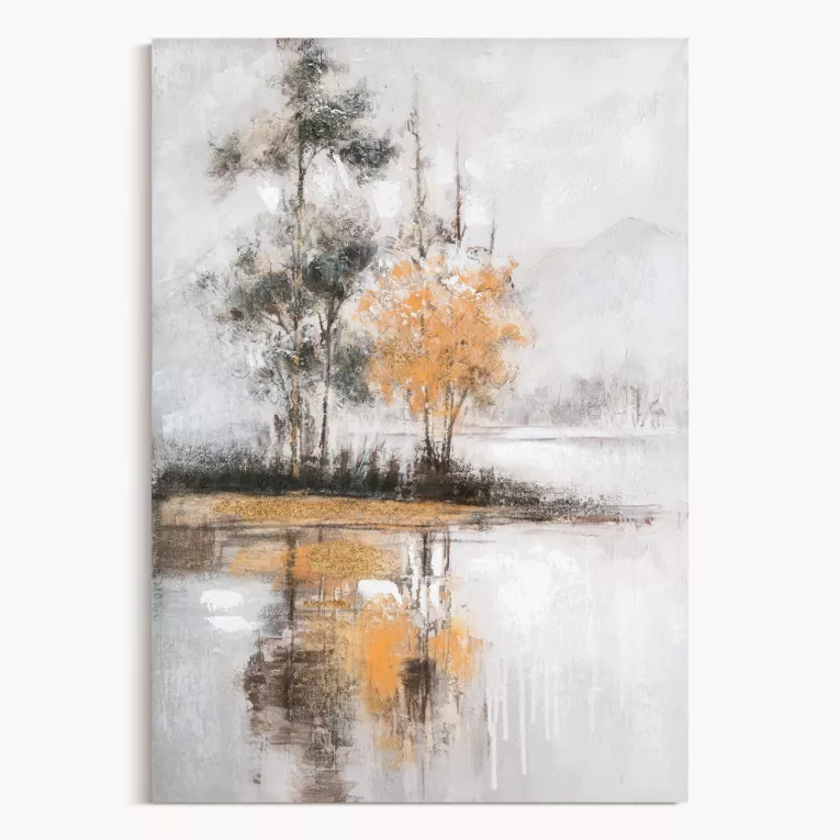 Obraz pejzaż  ręcznie malowany na płótnie