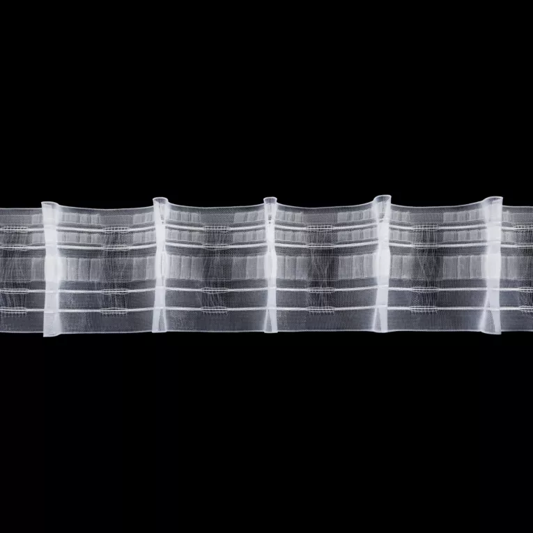 Taśma marszcząca tunelowa OŁÓWEK do firan i zasłon, szerokość 100 mm