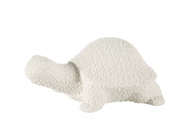 Żółw figurka ceramiczna RISO z efektem rosy