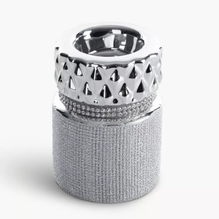 Świecznik dekoracyjny SOLEN z dodatkiem cyrkoni