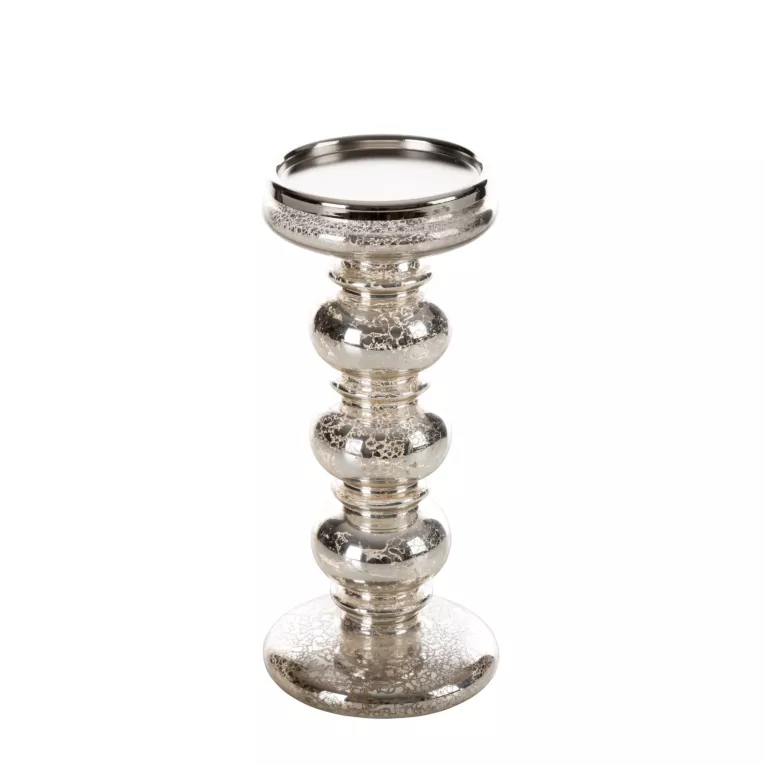 Świecznik dekoracyjny z wbudowanymi światełkami LED