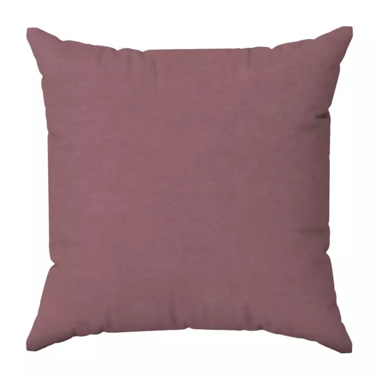 Poszewka szyta DORA - HIT wrzosowa z miękkiej tkaniny o welurowej strukturze