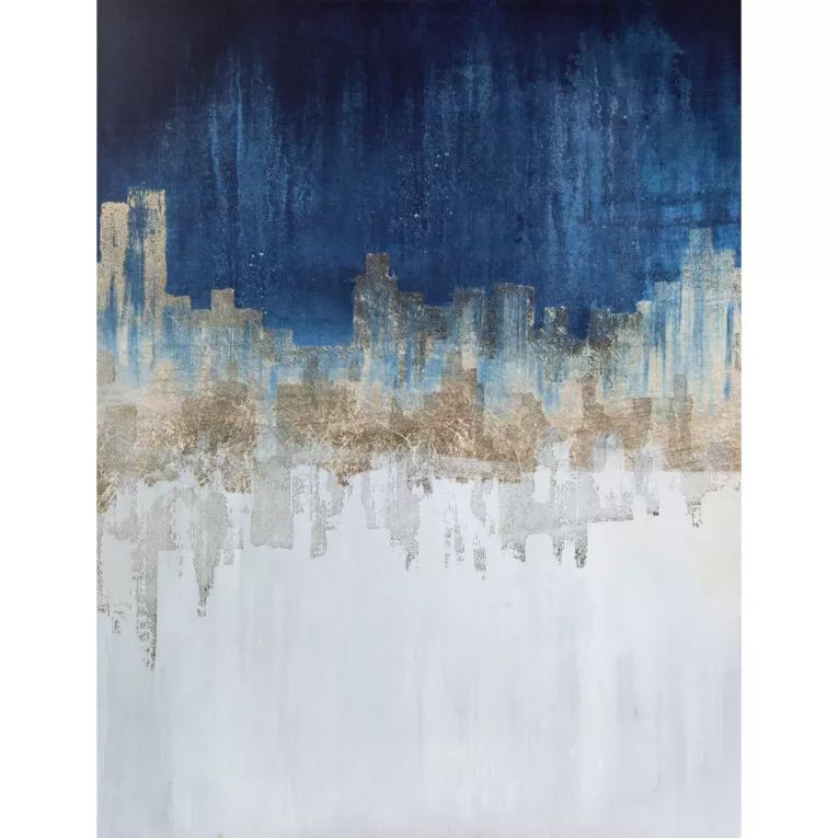 Obraz FATAMORGANA abstrakcyjny, ręcznie malowany na płótnie