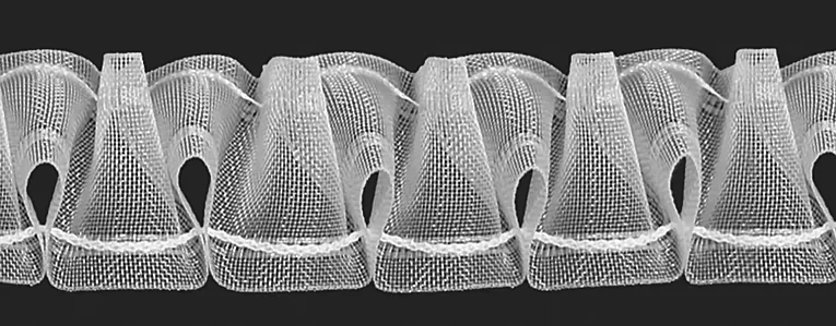 Taśma marszcząca SMOK do firan i zasłon, 5 szerokość 35 mm