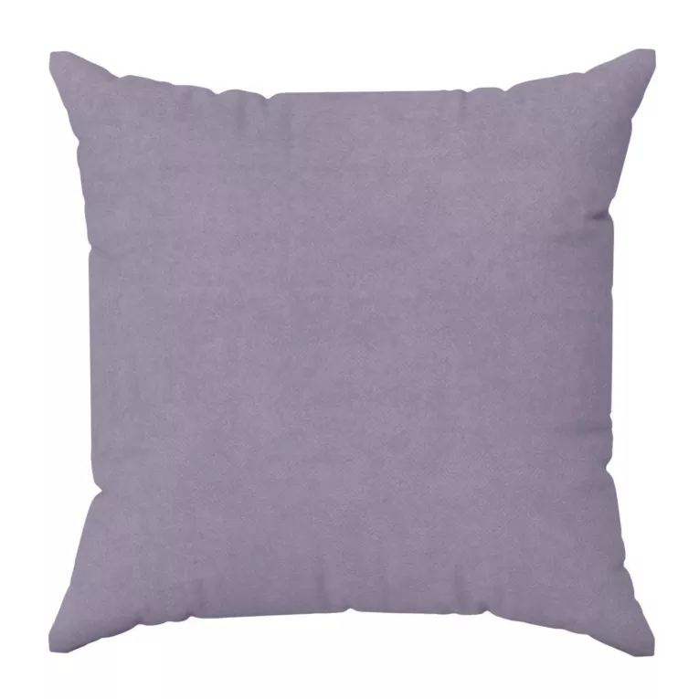 Poszewka szyta DORA - HIT liliowa z miękkiej tkaniny o welurowej strukturze