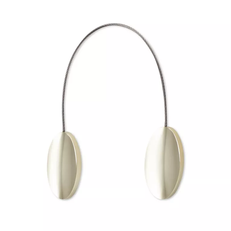 Zestaw 2 sztuk upinaczy do zasłon dekoracyjnych z magnesem