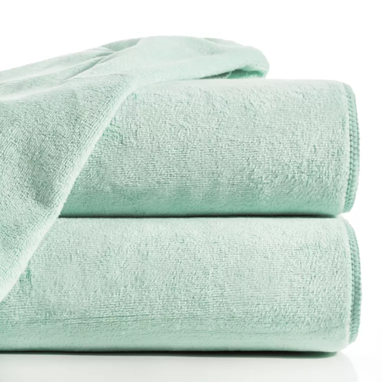Ręcznik szybkoschnący 50x90 cm z mikrofibry kolor miętowy 380g/m2 AMY
