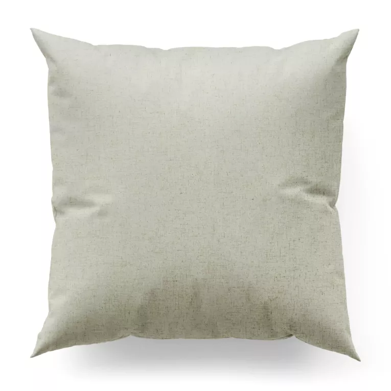 Poszewka szyta naturalna z tkaniny blackout zaciemniającej w 100% o naturalnej strukturze