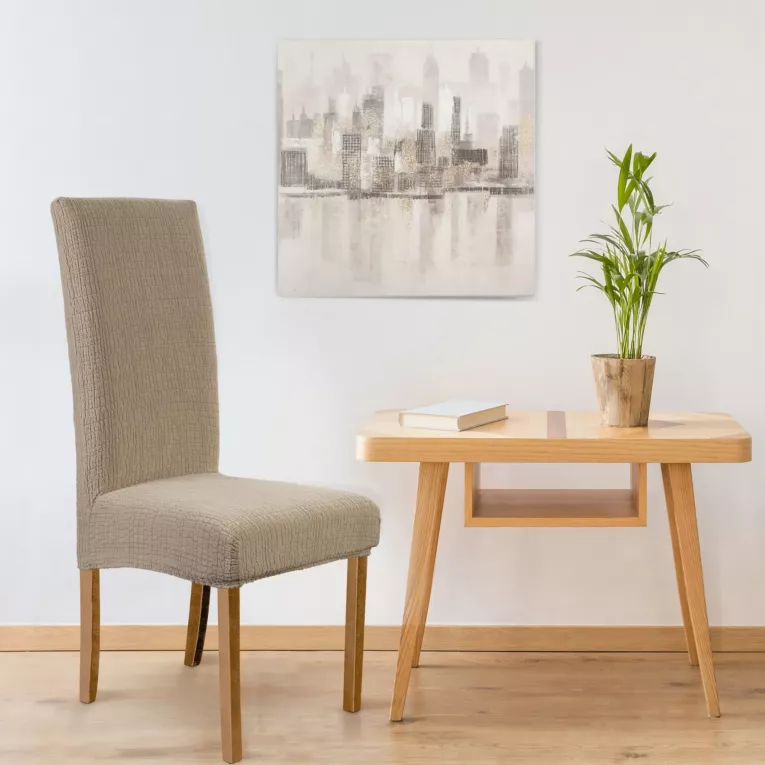 DESIGN 91 Pokrowiec na krzesło welwetowy nie wchłaniający wilgoci