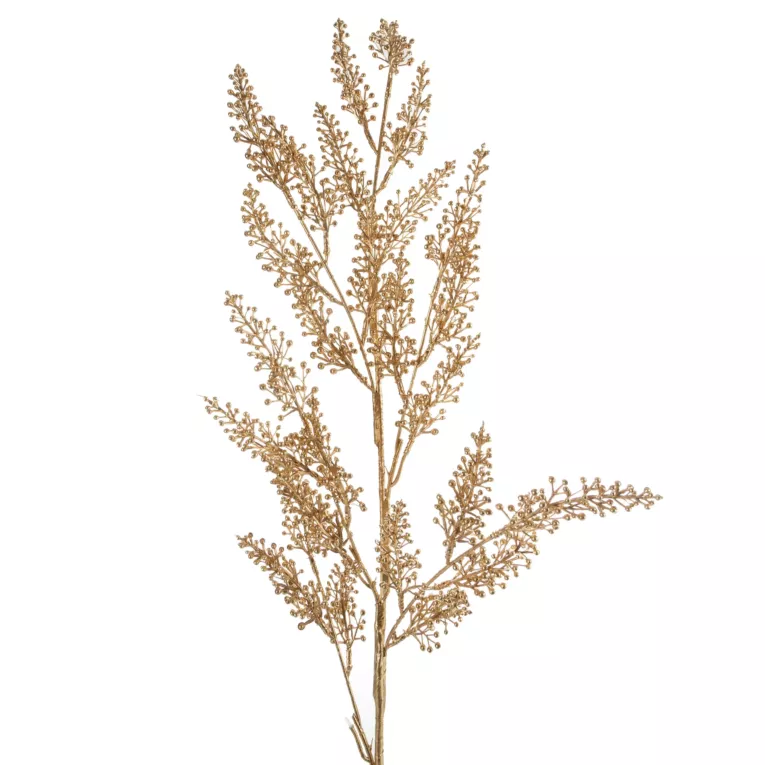 Świąteczna lśniąca gałązka