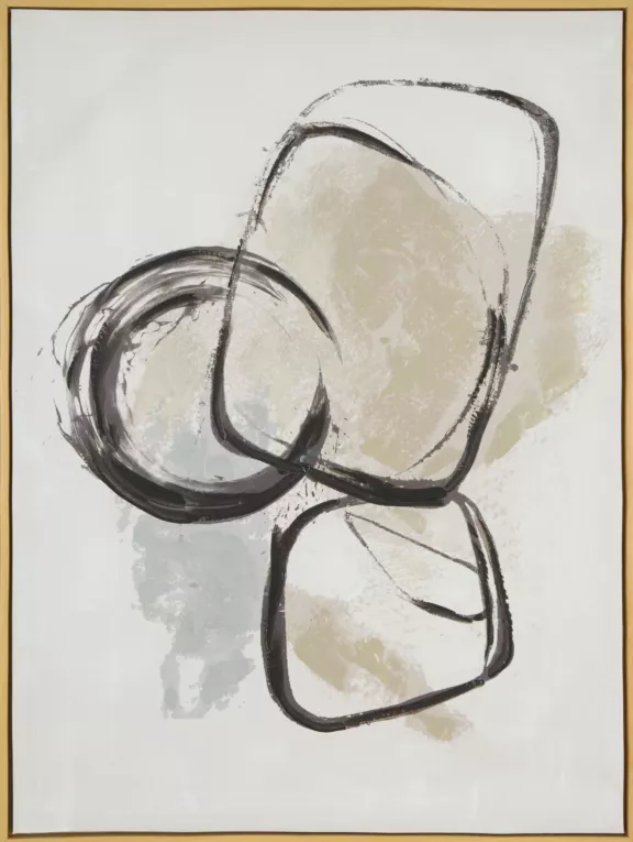 Obraz FIGURES ręcznie malowany na płótnie abstrakcyjny