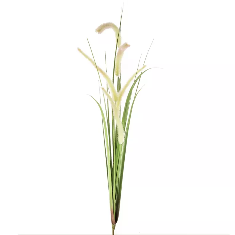 TRAWA OZDOBNA Z DŁUGIMI KŁOSAMI, sztuczna roślina dekoracyjna