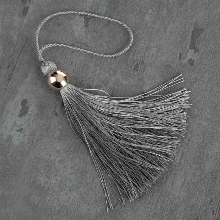 Dekoracyjny sznur KSENIA do upięć z chwostem i koralikiem