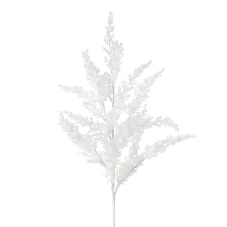 Świąteczna gałązka z efektem szronu