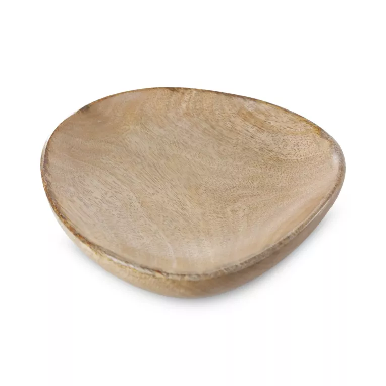 Patera dekoracyjna AMAR  z naturalnego drewna  egzotycznego