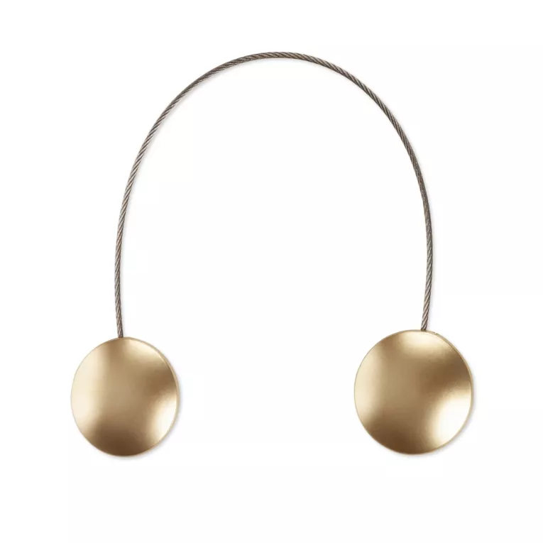 Zestaw 2 sztuk upinaczy do zasłon dekoracyjnych z magnesem