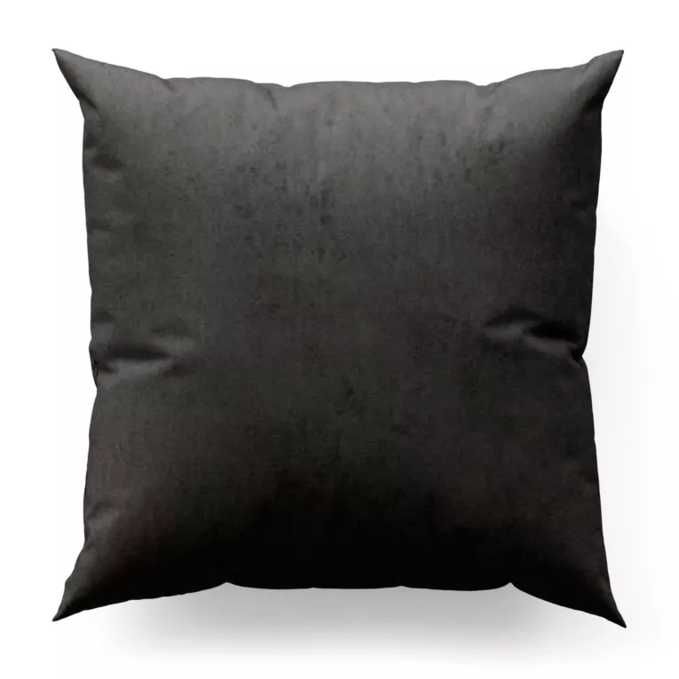 Poszewka szyta ALIKKA czarna z imitacji skóry, miękkiej a równocześnie wytrzymałej