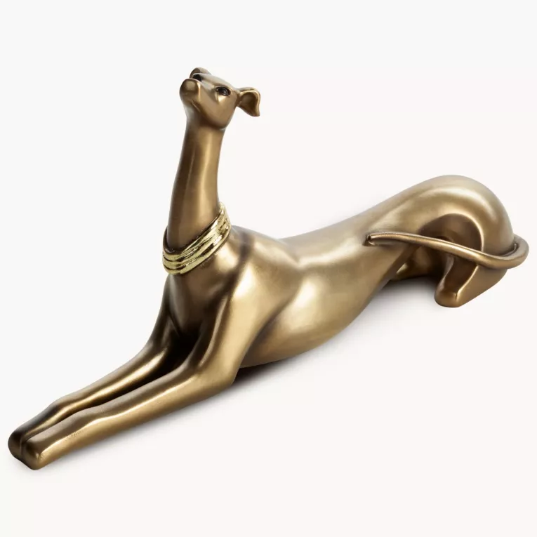 Figurka dekoracyjna DOG w kształcie psa, półmatowa