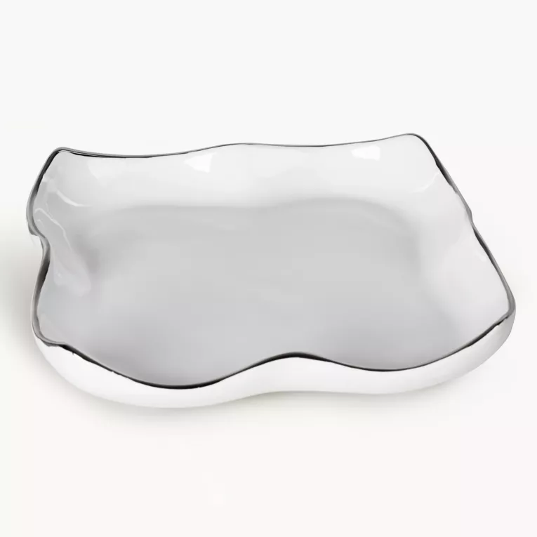 Patera dekoracyjna z falującymi brzegami TONY