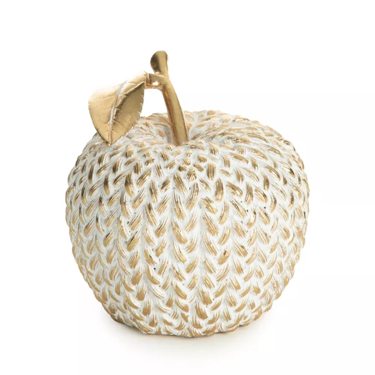 Figurka dekoracyjna MOLI zdobiona wzorem plecionego sweterka